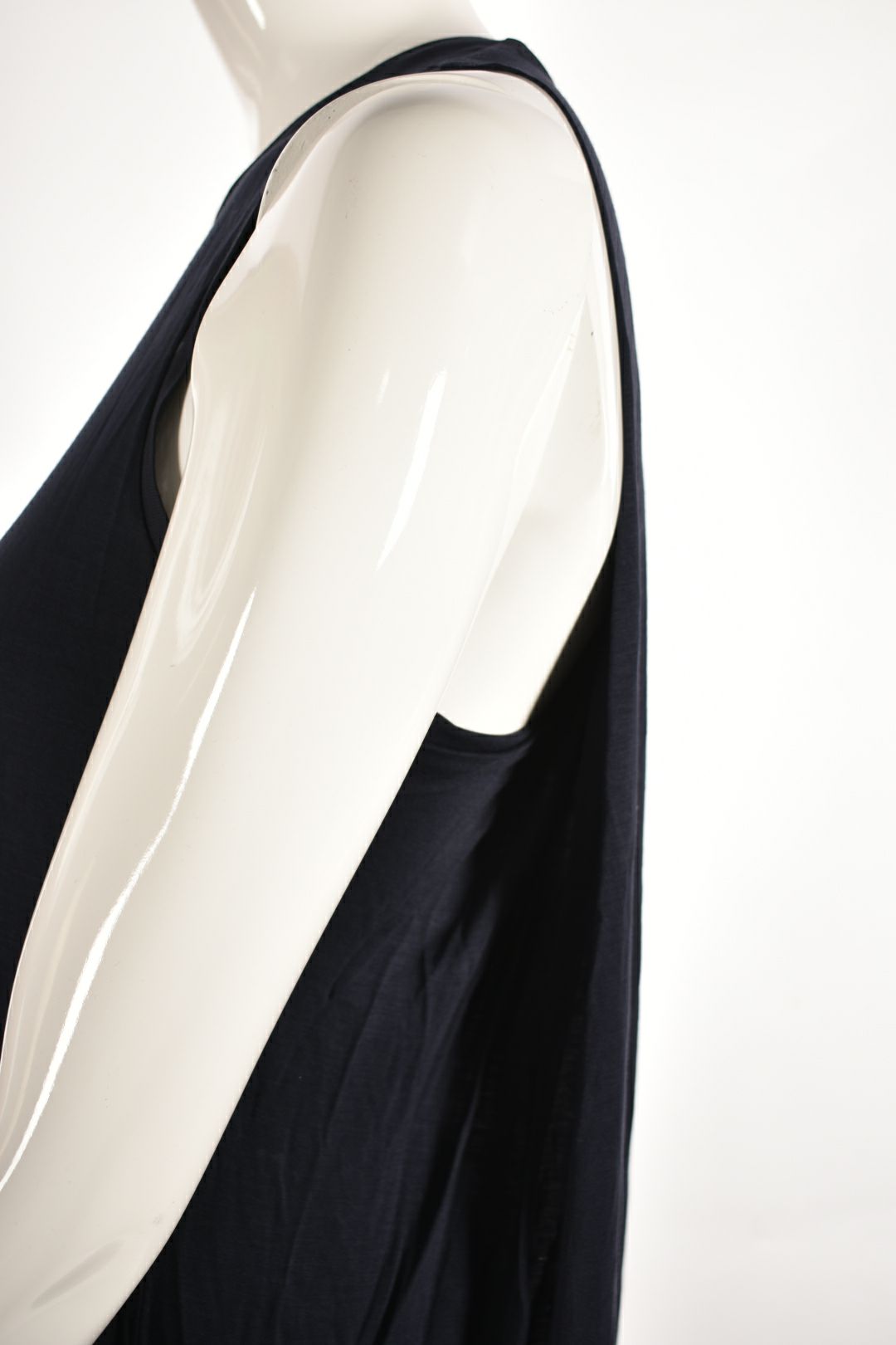 ACNE STUDIOS Navy Ormanda Lyocell Maxi Dress Small
