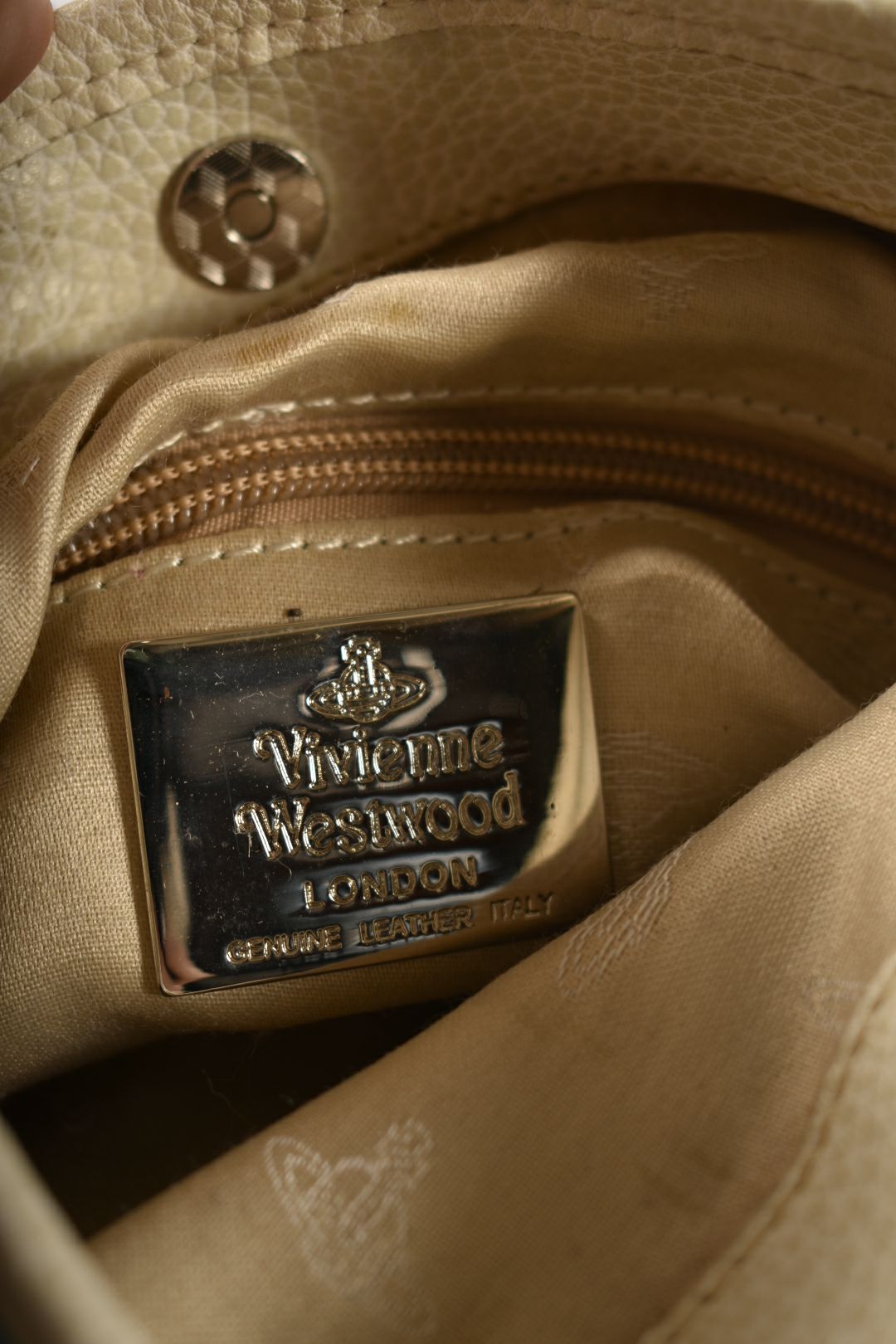 2000s VIVIENNE WESTWOOD Blue Argyle Jacquard Crossbody Bag