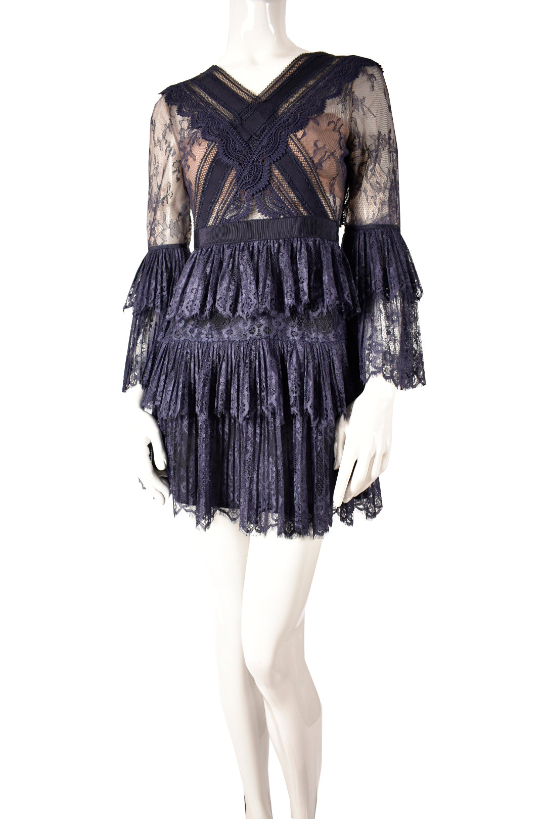 maxi white lace dress with sleeves Show Me Your Mumu Joelle Maxi Dress main image 1