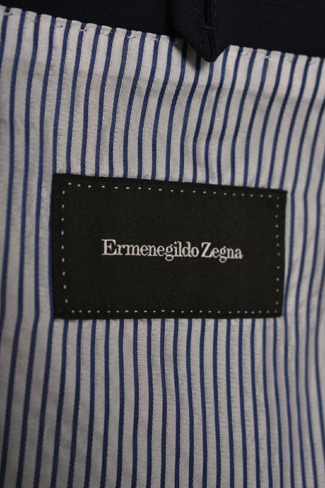 ERMENGILDO ZEGNA Navy 100% Wool 10 Pockets Trofeo Travel Blazer 42R Switzerland