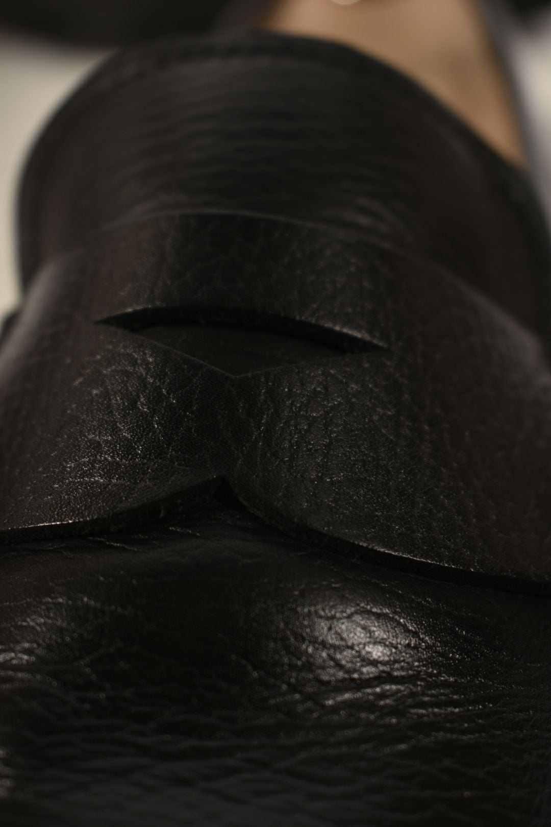 TOD'S Black Calfskin Leather Gommino Penny Loafer Slip On 10US Italy