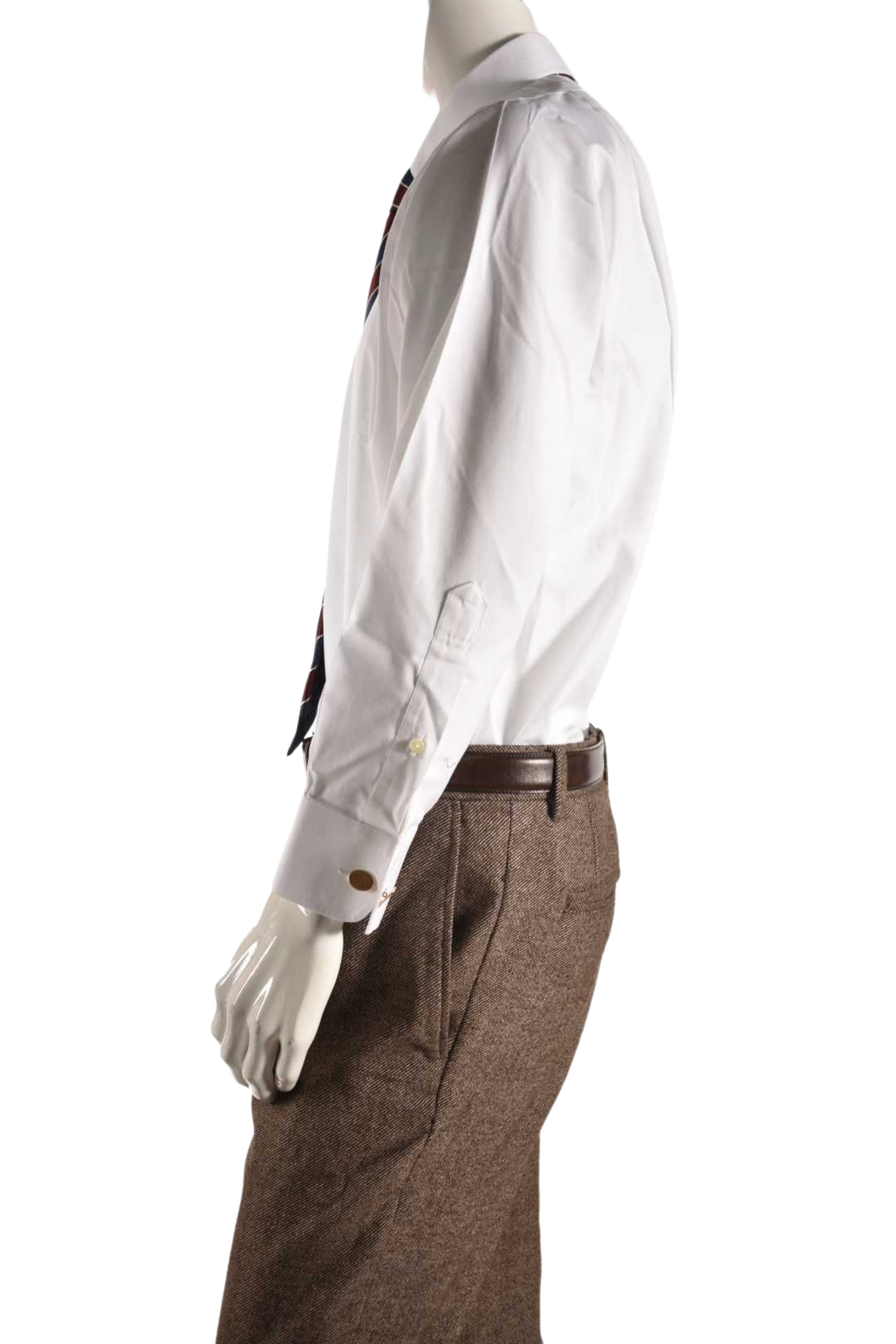 BROOKS BROTHERS X THE GREAT GATSBY White Collar Pin Shirt 16/32 Medium