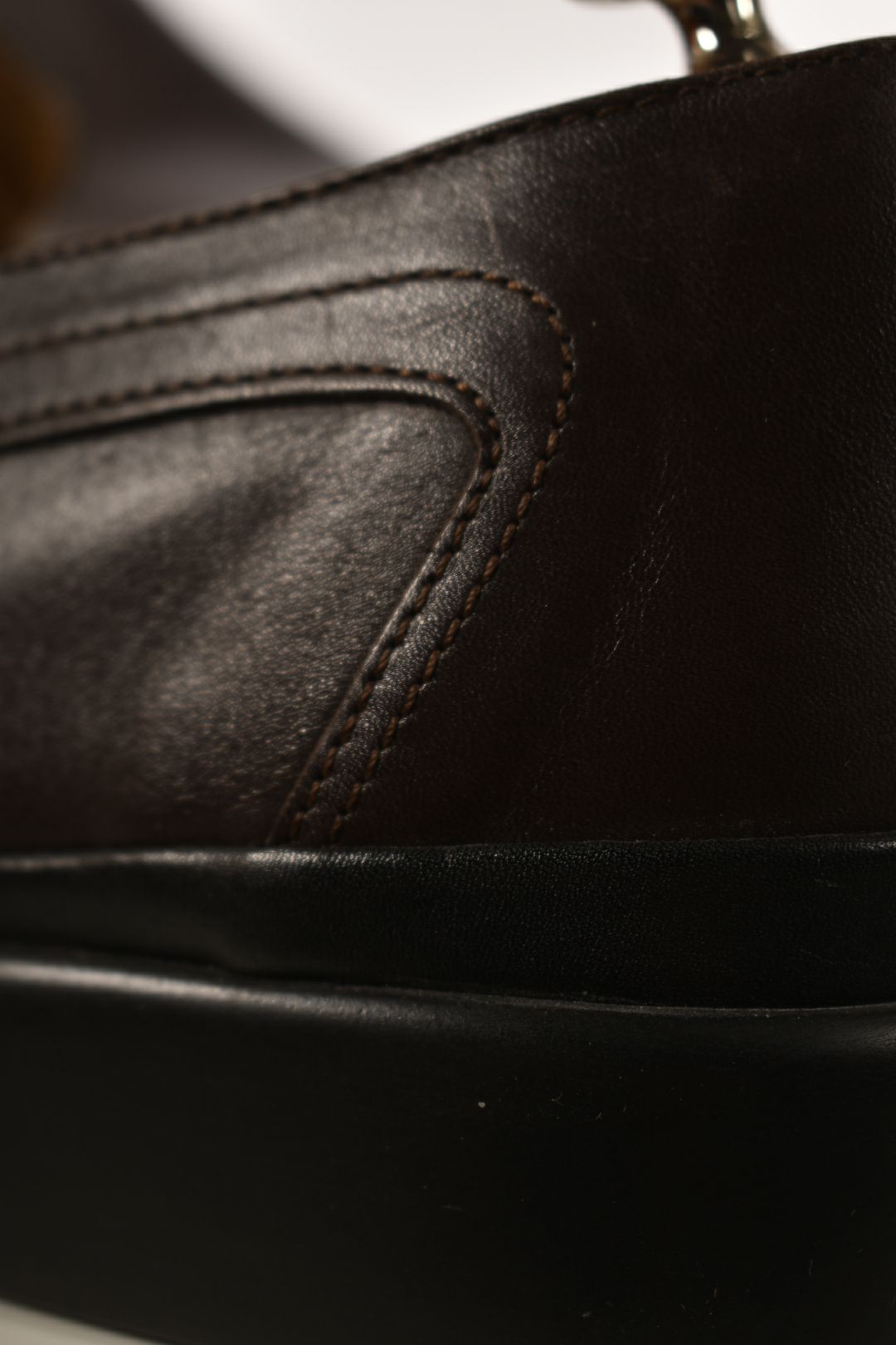 NWOB BALLY Brown Calfskin Leather Rogado Square Toe Slip On Loafers 10EEE Italy