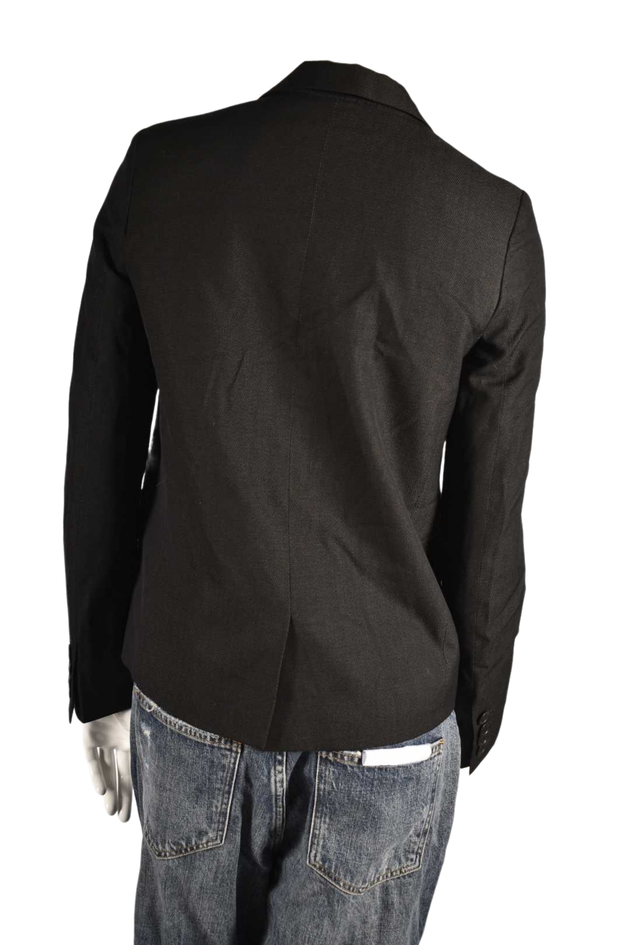 2006 CHLOE Brown Birdseye Wool Silk Phoebe Philo Blazer 36EU