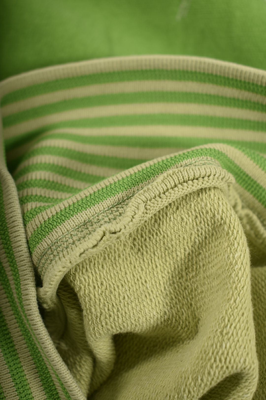 2000s DIESEL Green Cotton Reverse Terry FUN Sweatshirt Medium