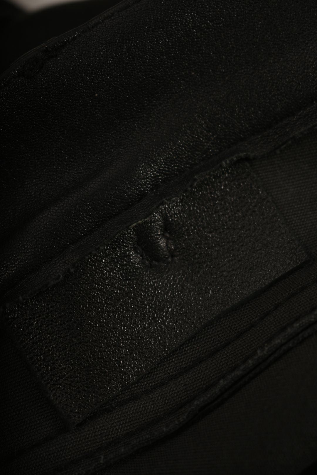 VINCE Black Lambskin Leather Cropped Skinny Pants 4US
