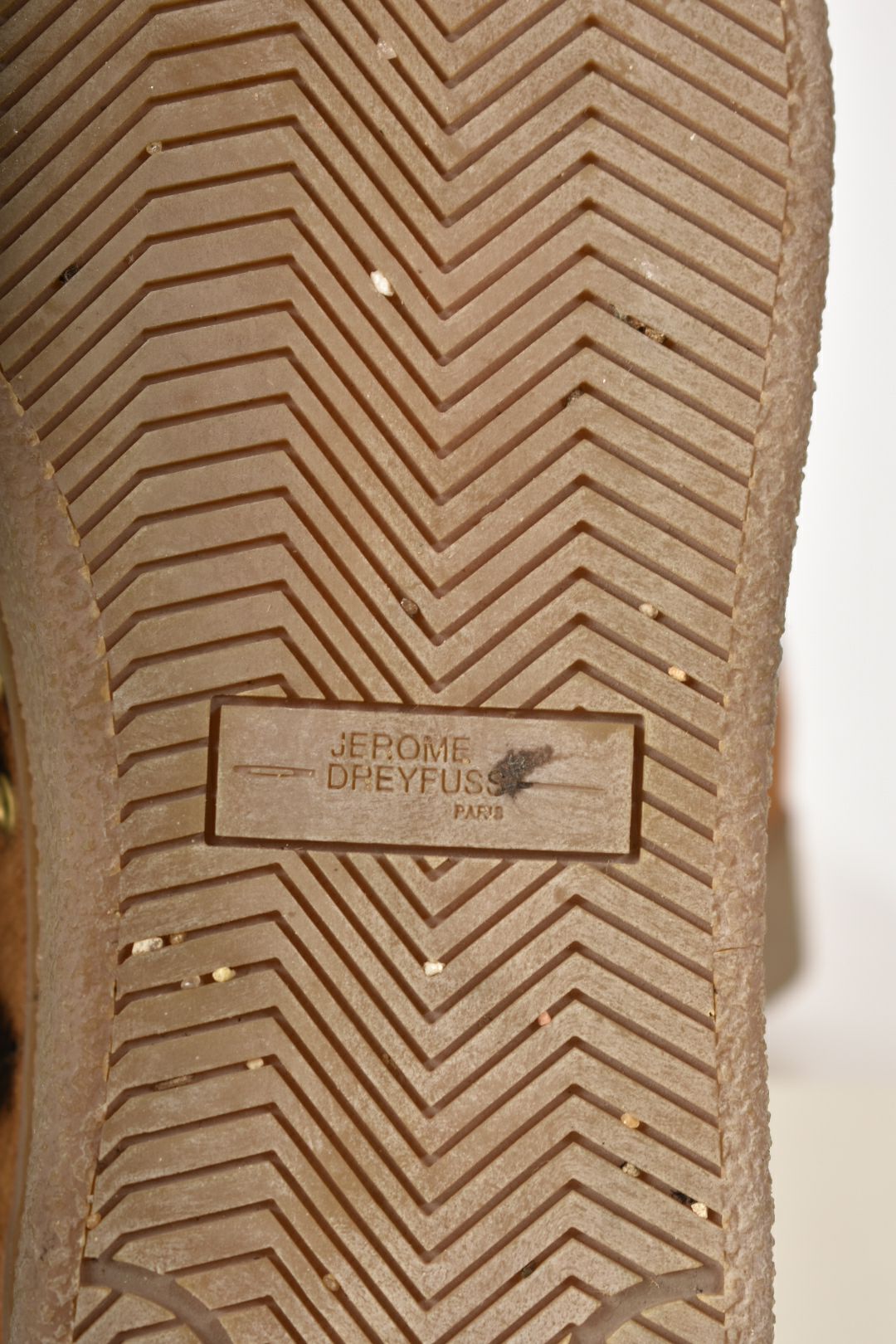 Jerome Dreyfuss Paris Cheetah Print Velcro Sneakers 37EU 7US