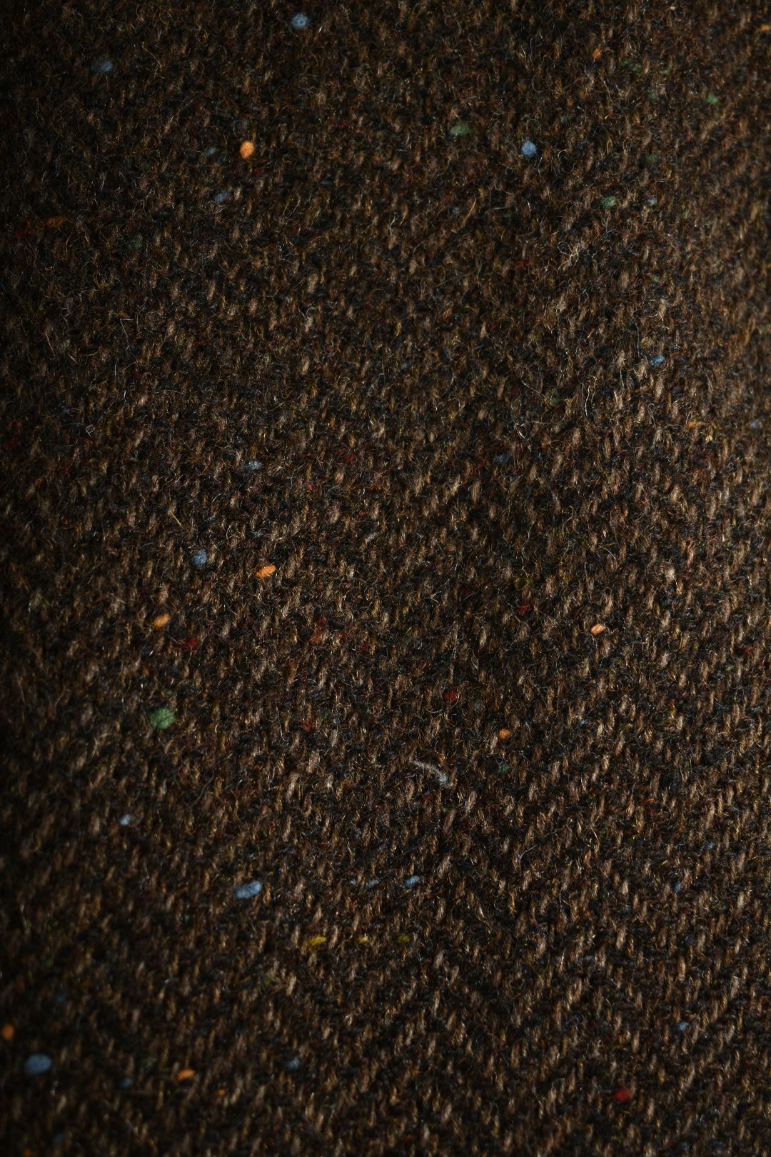 1980s POLO UNIVERSITY CLUB Brown Rainbow Donegal Tweed Blazer 43T