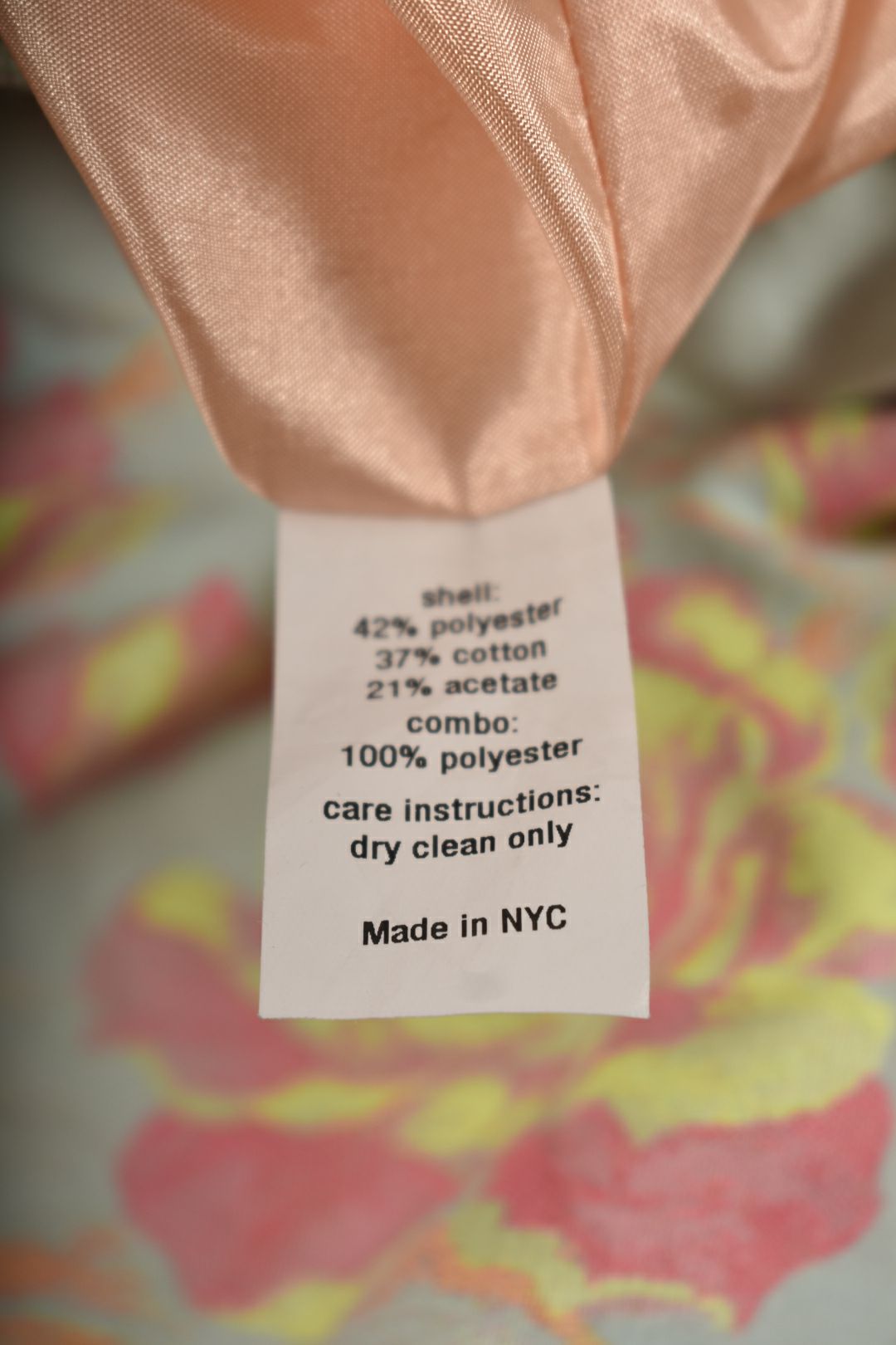HUTCH Blue Blush Pink Floral Jacquard Rush Mini Dress 4US NYC