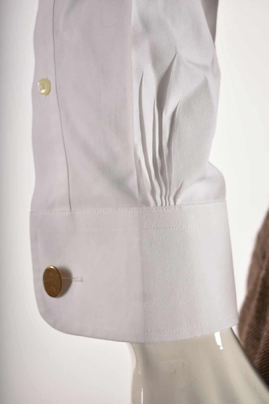 BROOKS BROTHERS X THE GREAT GATSBY White Collar Pin Shirt 16/32 Medium