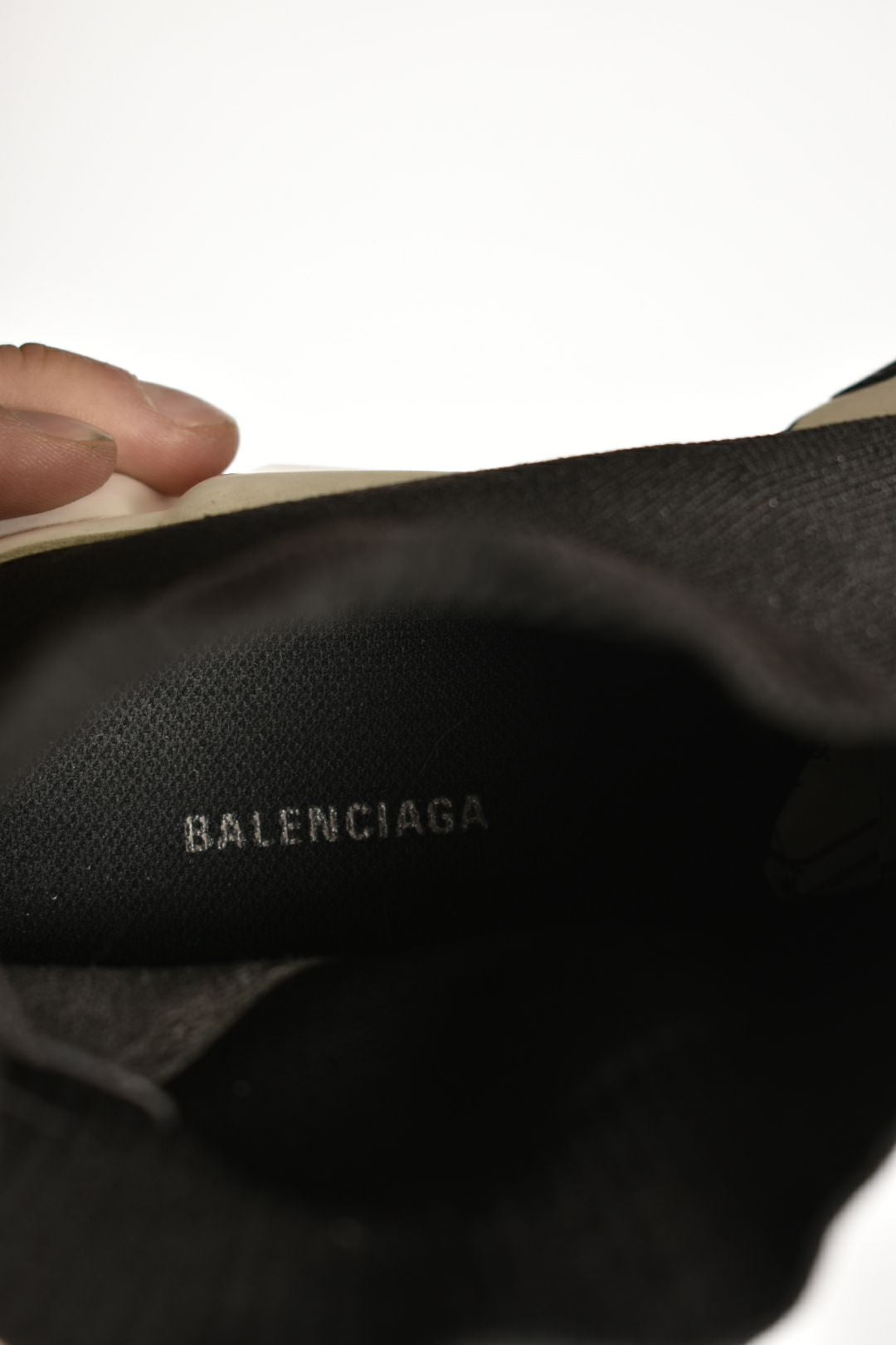 BALENCIAGA Black Womens Knit Speed Sneaker 7US Italy