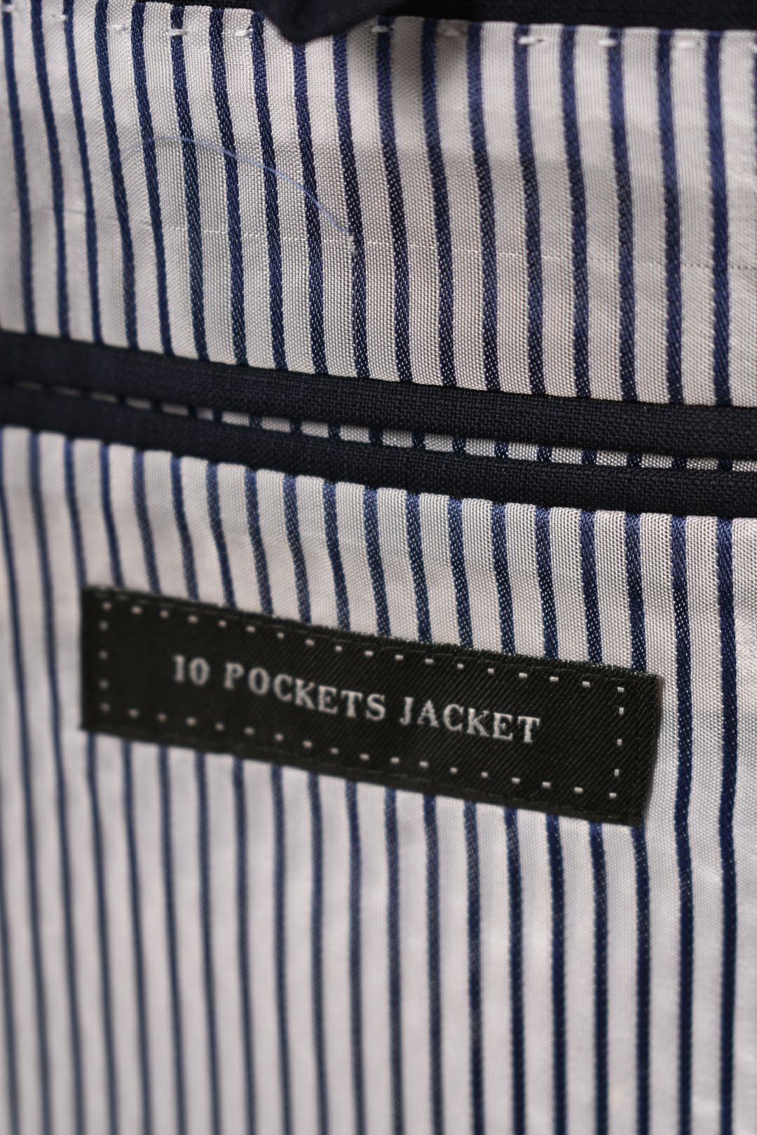 ERMENGILDO ZEGNA Navy 100% Wool 10 Pockets Trofeo Travel Blazer 42R Switzerland