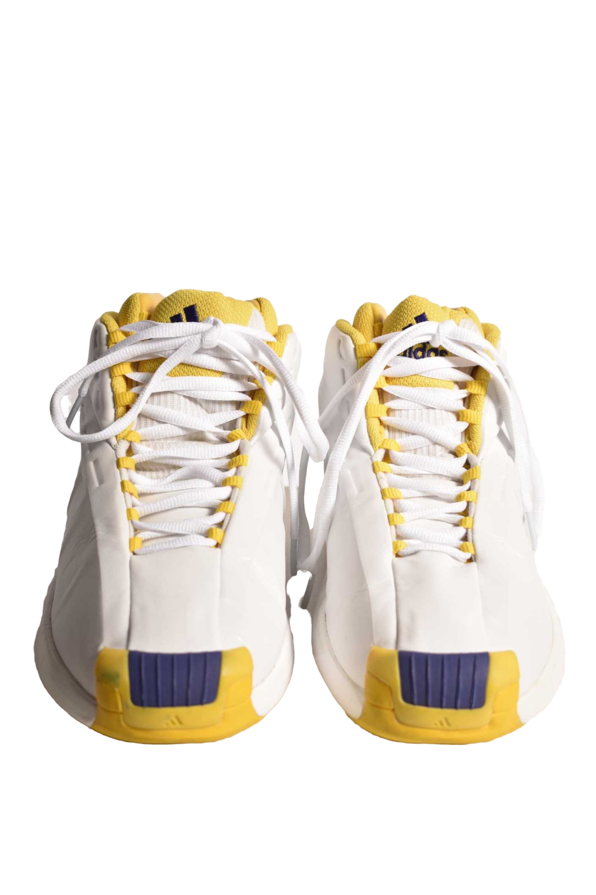2006 ADIDAS Kobe Crazy 1 Lakers Yellow Purple Basketball Shoes 10US