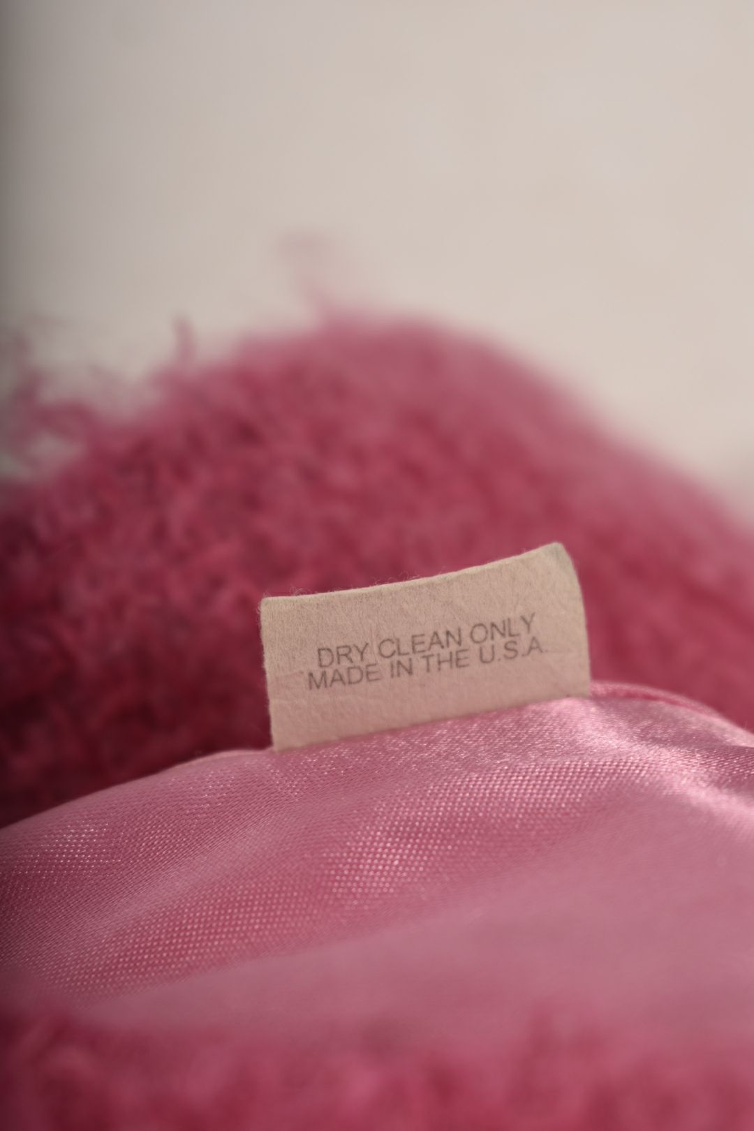2000s MILLY Pink Curly Mohair Wool Preppy Blazer 6US