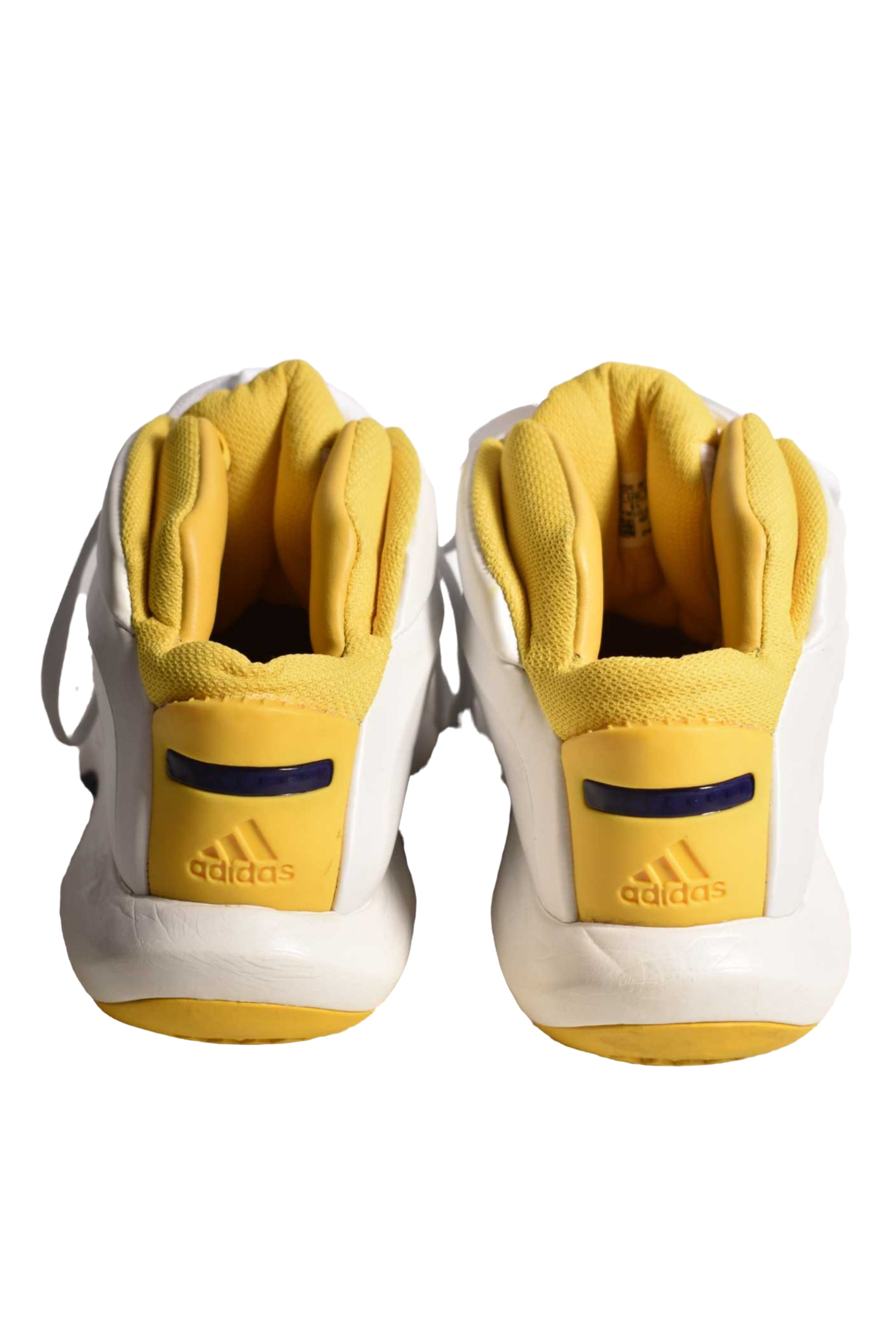 2006 ADIDAS Kobe Crazy 1 Lakers Yellow Purple Basketball Shoes 10US