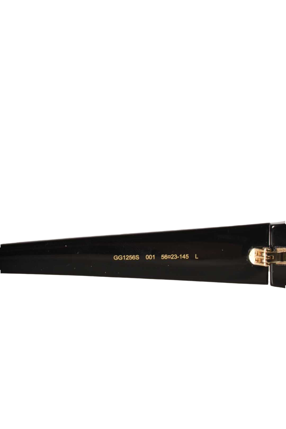 GUCCI Black Round Gradient Sunglasses GG1256 Italy