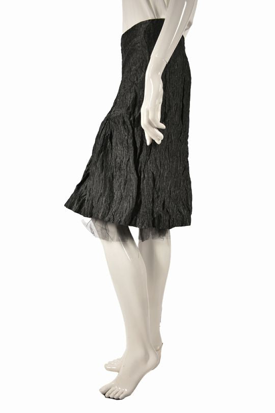 Pink Tartan Y2K Crinkle Tutu