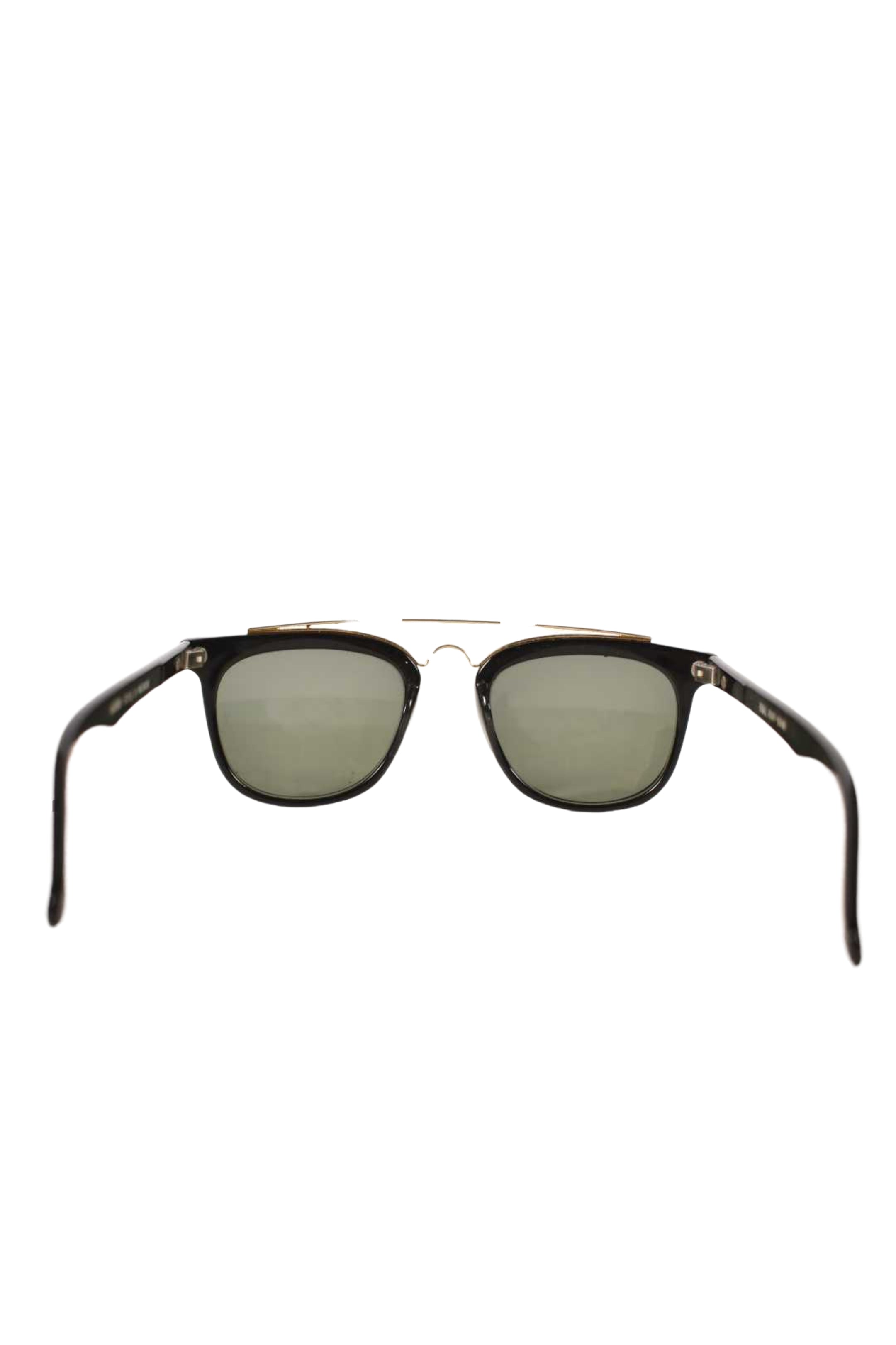 1980s RAY-BAN Black Polished Acetate Gatsby 5 W0936 Bausch & Lomb USA