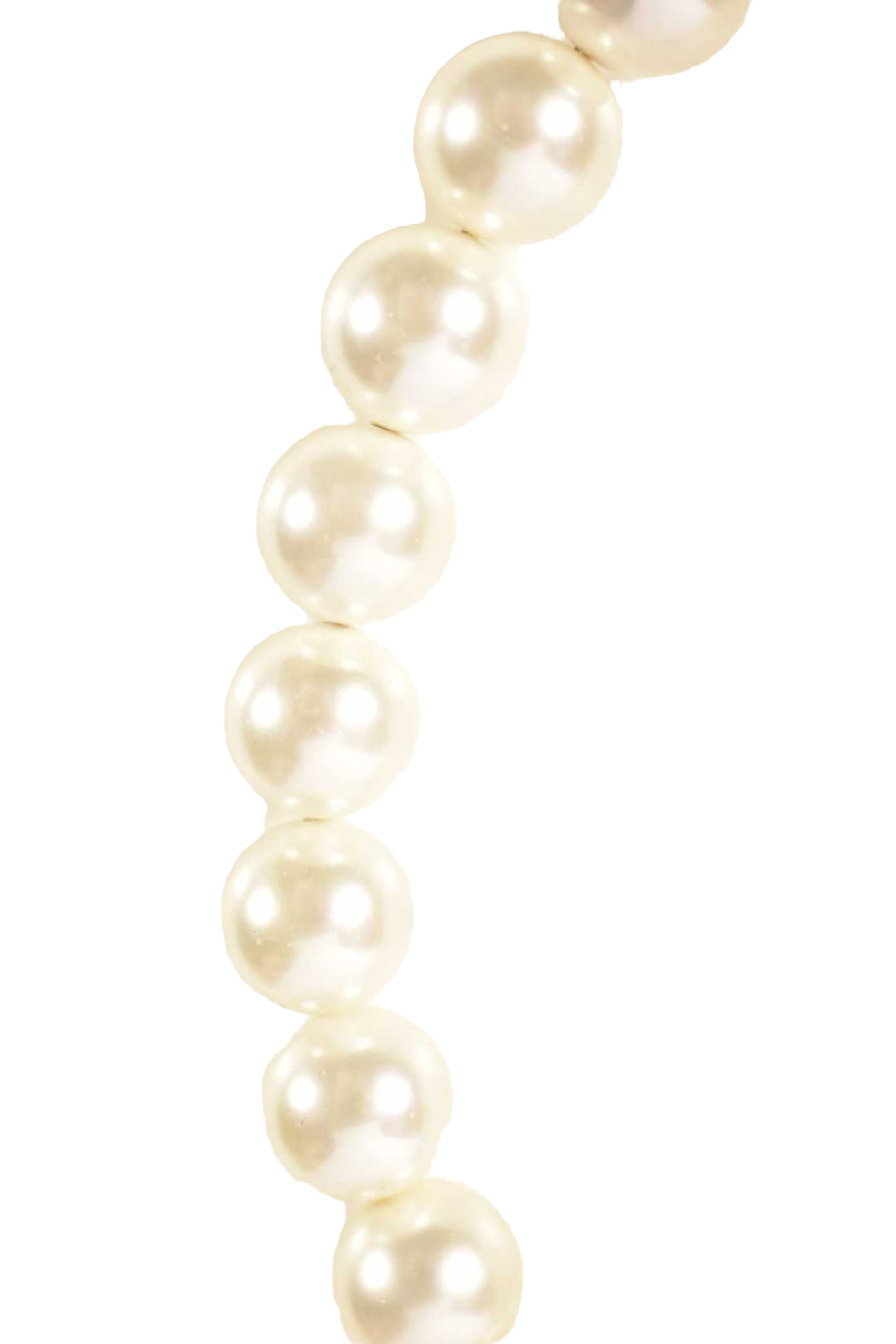 Chunky Freshwater Pearl & Metal Clasp Necklace