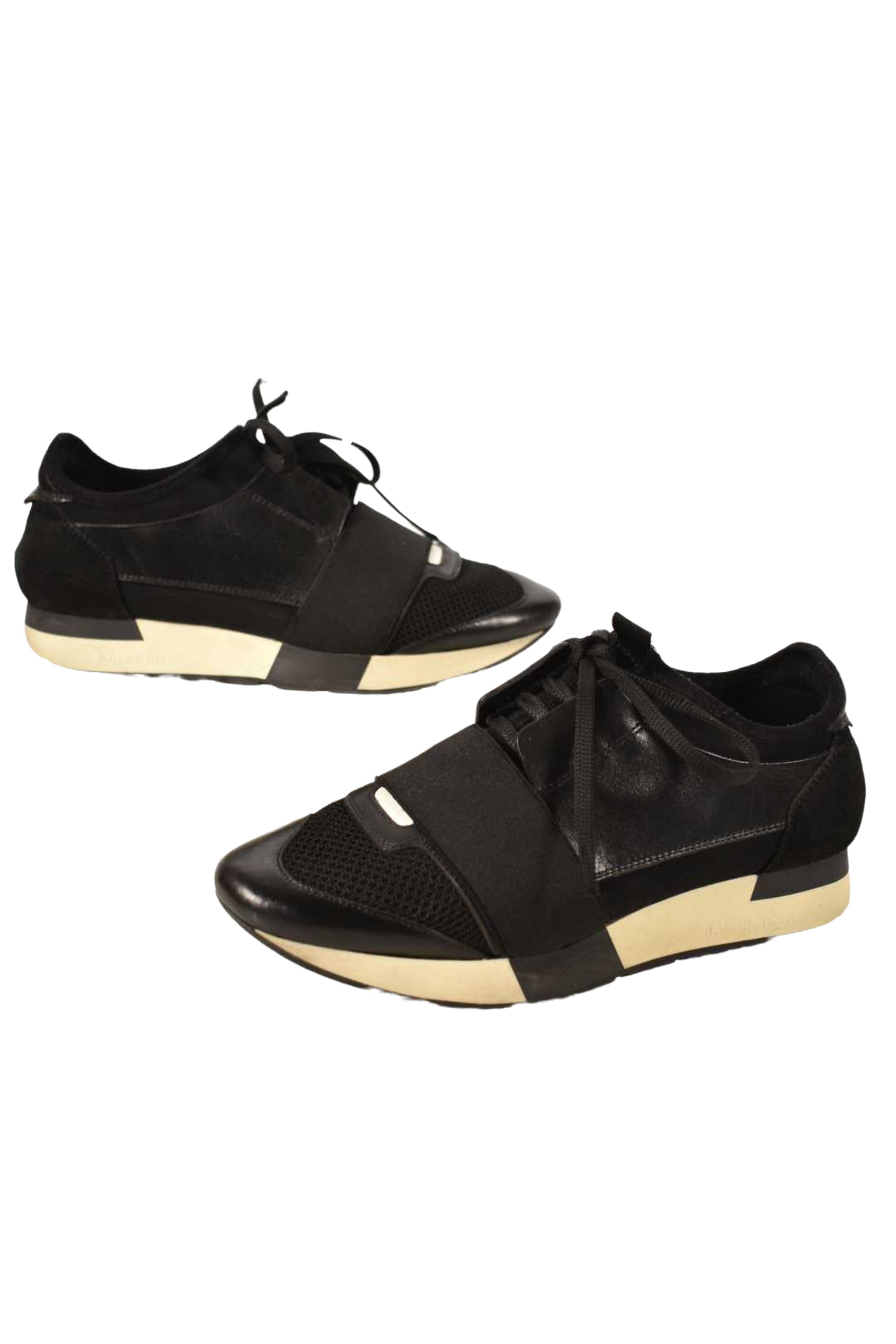 Black balenciaga trainers womens online