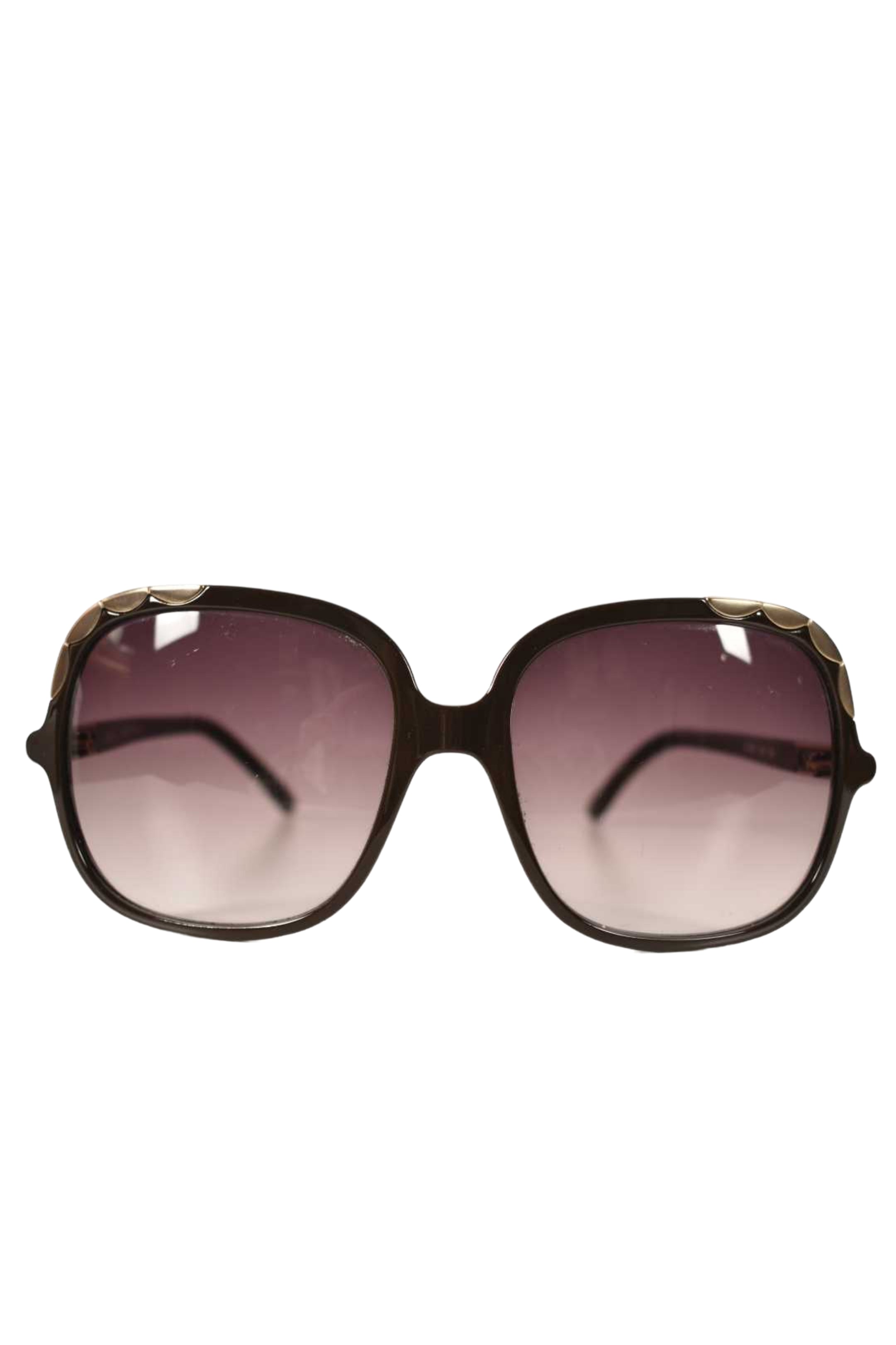 Chloe Sunglasses Oversized hot Plastic Brown CL2219