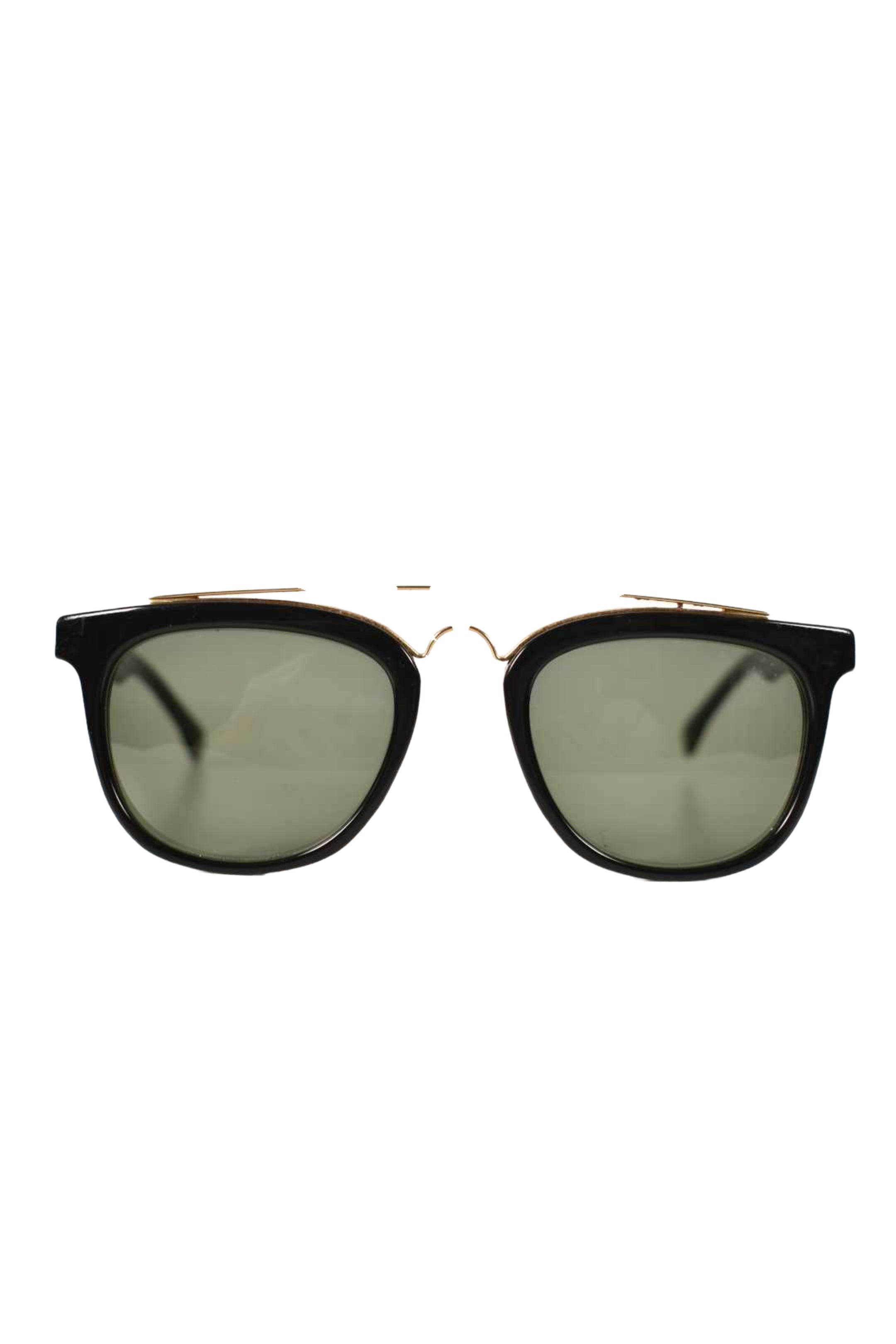 1980s RAY-BAN Black Polished Acetate Gatsby 5 W0936 Bausch & Lomb USA